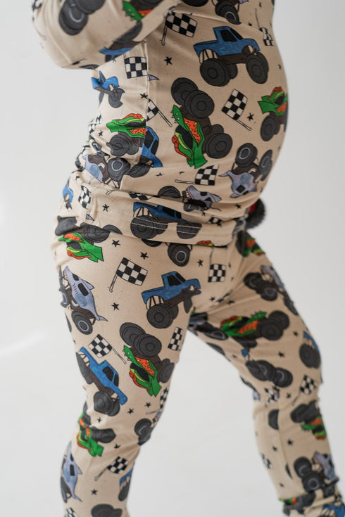 monster-truck-2-piece-pjs House-of-henry-Sophia's Style-6